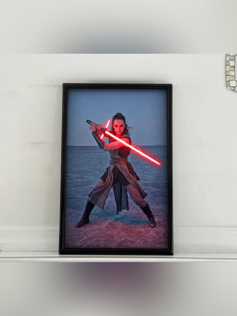 Star Wars Rey Skywalker the Force Awakens Art Poster